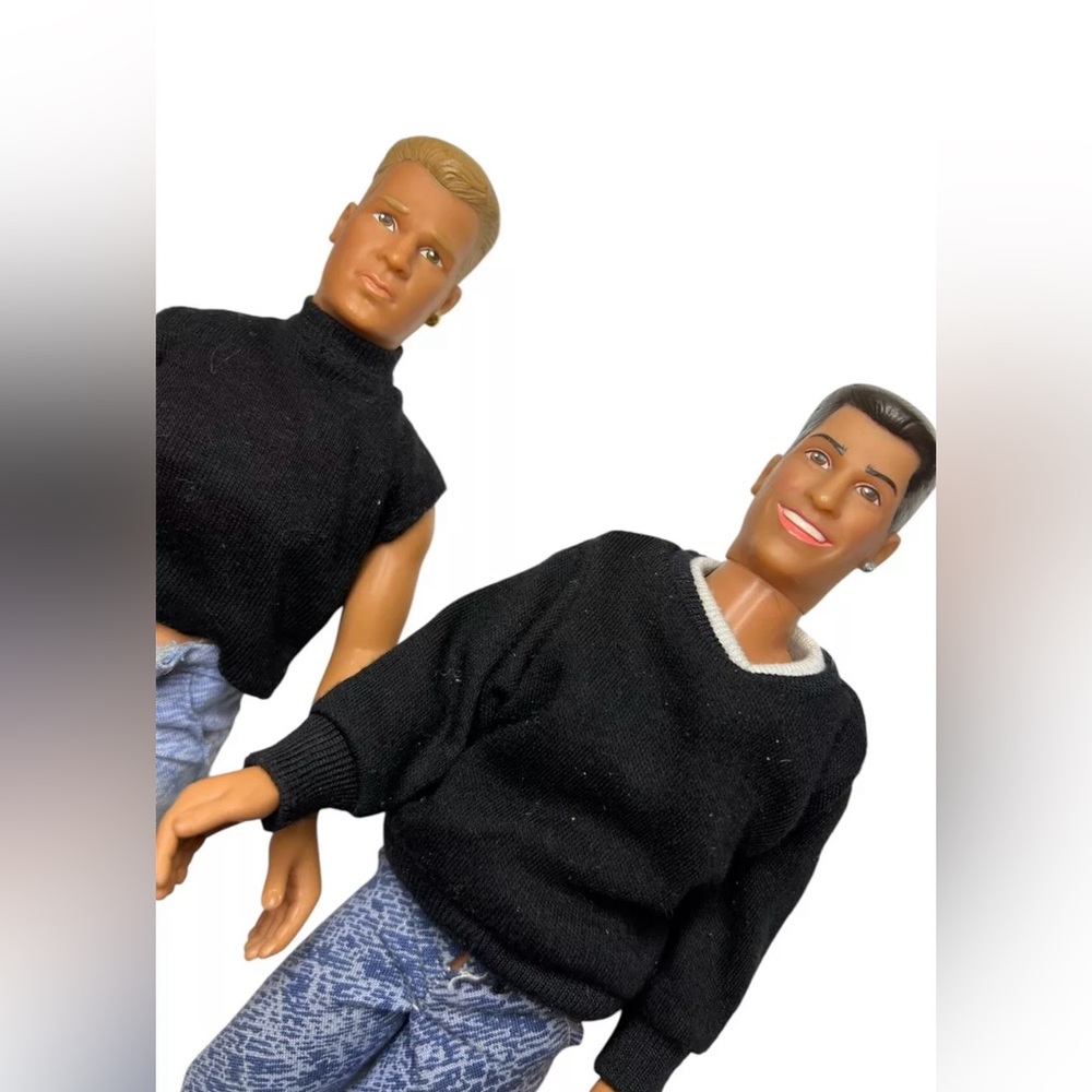 VTG Lot of 2 New Kids on The Block NKOTB Dolls Hasbro Danny Donnie
